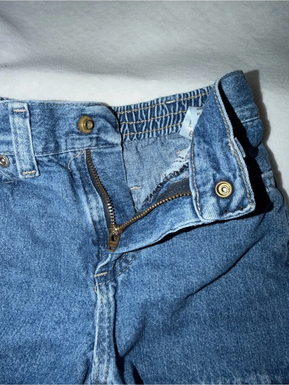y2k OshKosh B'gosh Blue Denim Cargo Kids Bottoms